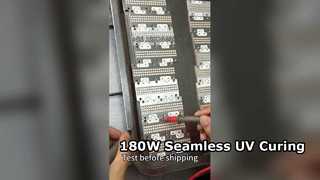 180W uv led kürleme lambasını tanıtın 365nm COB toptan led dikişsiz