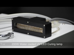 UV LED lambası 200W su soğutmalı UV iyileştirme