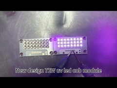 72W UV Kürleme Cob PCB LED Işık Kaynak LED çip 365nm