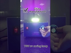 Portatif UV LED sertleştirme yapışkanı için 70W UV Düzeltme lamba 365nm 395nm UV Düzeltme lamba