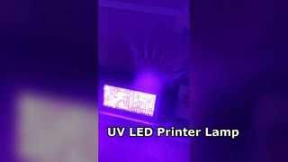 UV masaüstü mürekkepli yazıcı için 600W Enerji tasarruflu UV led lamba